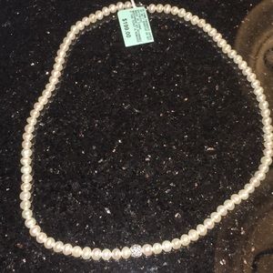 NWT Genuine Pearl Necklace